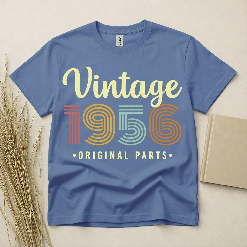 Maglietta 70° Compleanno Nata Nel 1956 70 Anni Regali Vintage 1956 Maglietta Tee