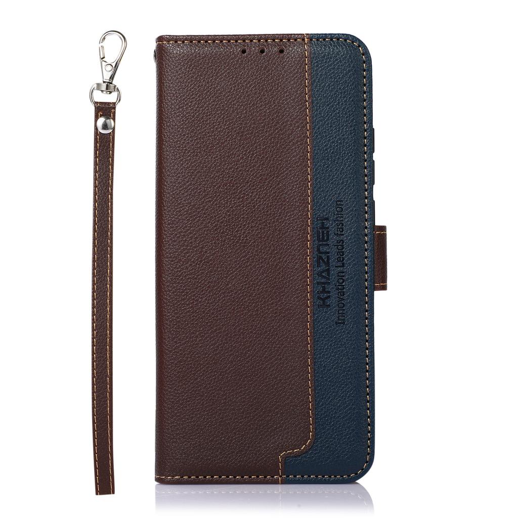 KHAZNEH Phone Case For OnePlus 13R 5G/Ace 5 5G/Ace 5 Pro 5G RFID Blocking Wallet PU Leather Cover
