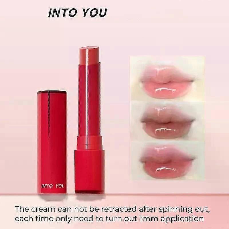 HaKeLai INTO YOU Mirror Glow Solid Lipgloss Lippenstift 2,2g Versteckte Lippenfalten Damen Schönheit Lippen Make-up Professionelle Kosmetik