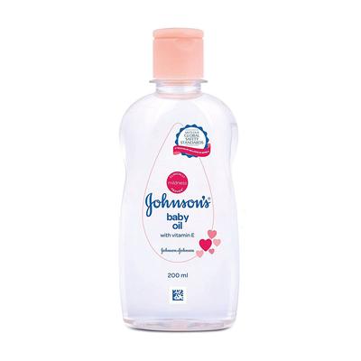 Oliwka dla dzieci z witaminą E (200 ml), Oliwka Johnson’s Baby z witaminą E