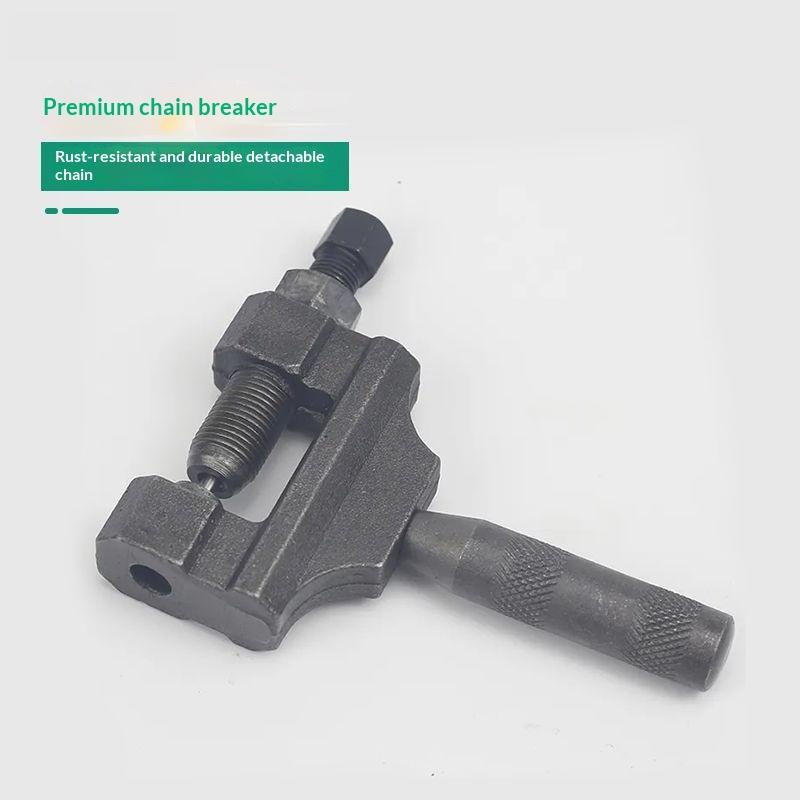 Metal Motorcycle Bike Chain Breaker Rivet Remover Non Slip Handle Quick Removal Fits 8-12 Speed Bicycle Chains
