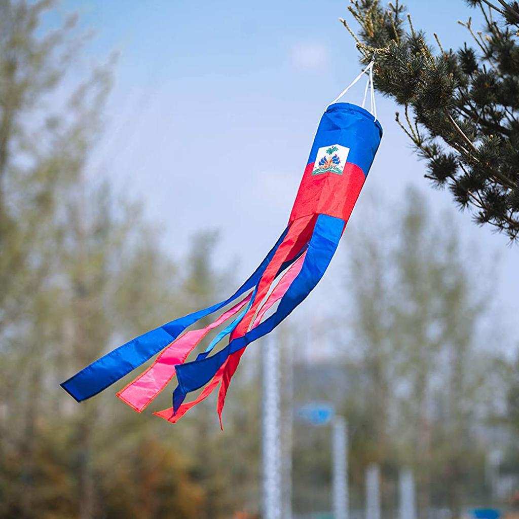 Flag Wind Sock Flag Vane Home Aviation Hanging Decoration Indicator Monitoring Measurement All Weather Garden Windsock