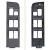 Gray Side LHD Car Window Switch Panel 4-Door For Toyota Land Cruiser FJ70 LC70 LC76 LC78 LC79 1990-2007