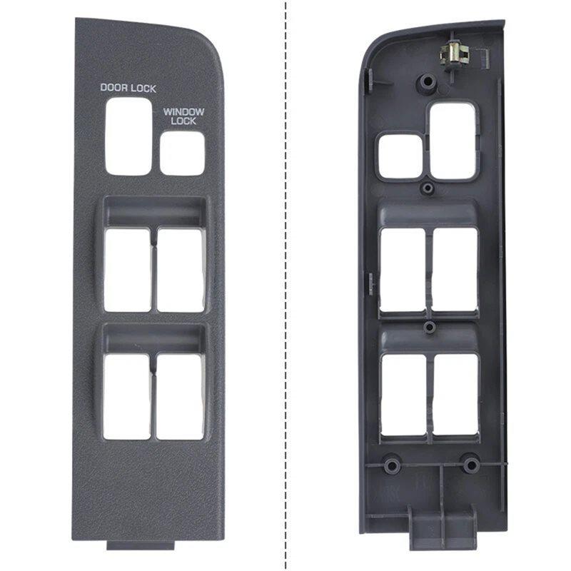 Gray Side LHD Car Window Switch Panel 4-Door For Toyota Land Cruiser FJ70 LC70 LC76 LC78 LC79 1990-2007