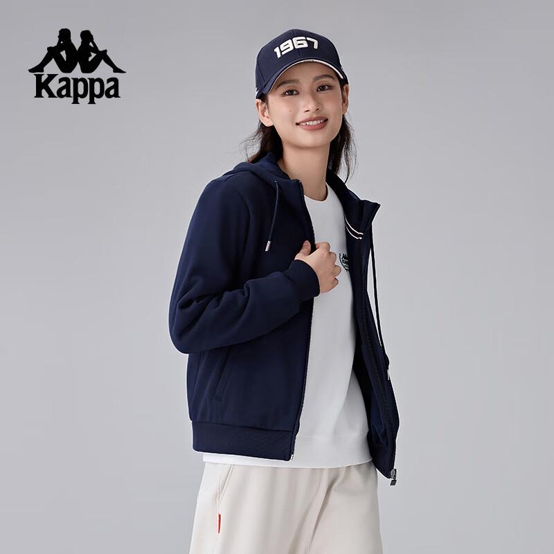 Kappa Women s Knit Hooded Cardigan Sweatshirt 160/80A