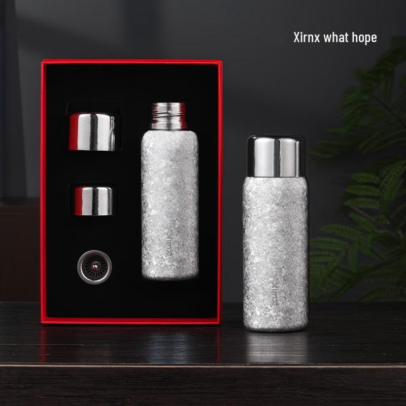 XIMX 430ml Pure Titanium Magnetic Insulated Travel Mug