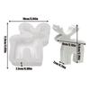 Christmas Gingerbread Tree Silicone Candle Mold Xmas Ornament Making Soap Plaster Resin Deer Casting Molds Home Decor Craft Gift