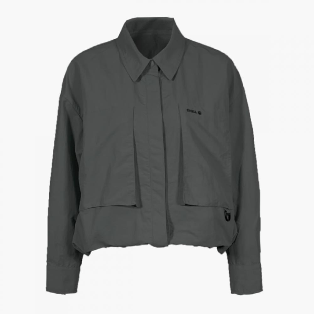 Shell Moonwalk Recycle Nylon Outdoor Shirt   2colors