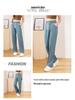 Ice Silk Women's Wide-Leg Quick-Dry Summer Pants - Sun-Protection, Lightweight, Trendy, Petite Fit