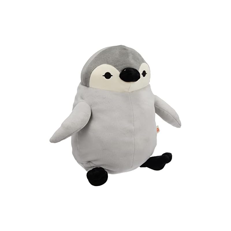 Shinada Global Mochi Series Mochipen Child Gray (Large) 22 x 22 x 30 cm Plush Penguin Animal MOPE-0350G