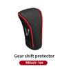 Car Gear Shifter Cover Leather Handbrake Sleeve Accessories For Jaguar XF XJ XFR XKR S-Type F-Type X-Type F-Pace I-Pace E-Pace X SS1