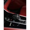 Real Carbon Fiber Car Interior Gear Shift Gear Head Cover Trim For Porsche Panamera 971 2017-2023 Auto Accessories