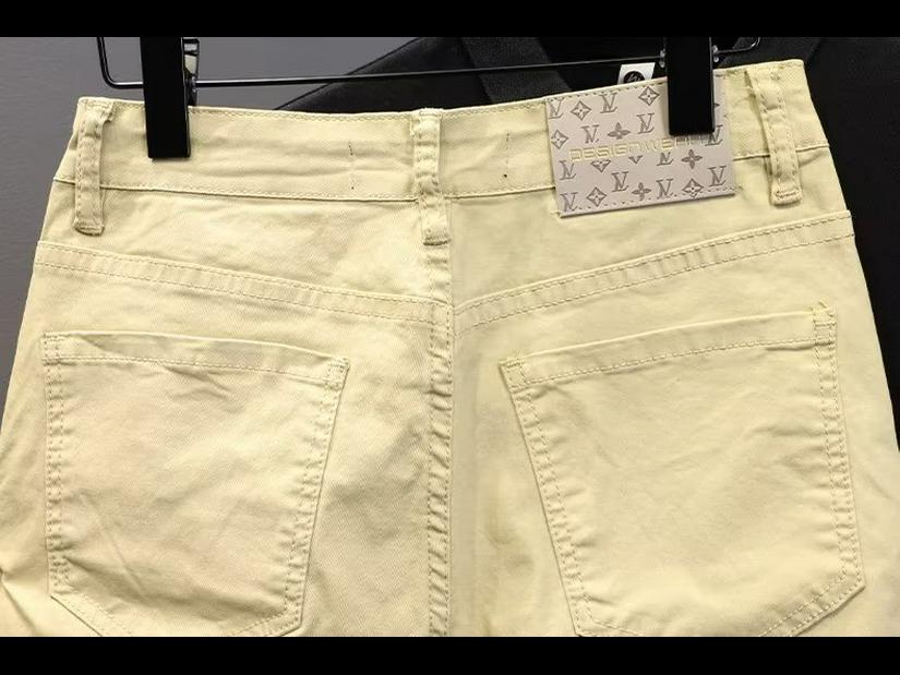 Men's Summer Casual Loose-Fit Denim Shorts - Trendy, All-Match, Straight-Cut