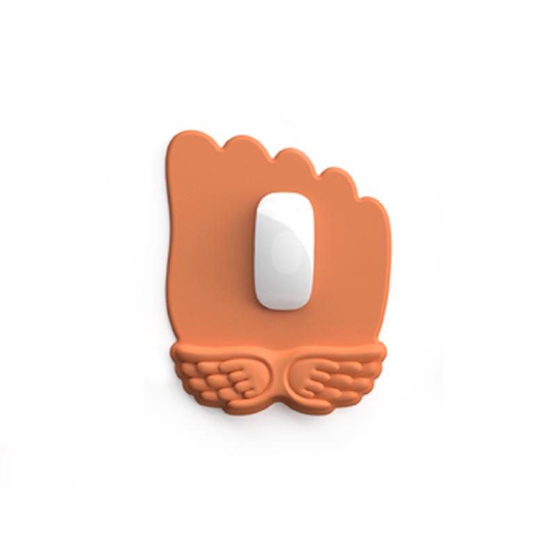 Silikon-Memory-Schaum-Handgelenkauflage für Maus und Tastatur mit Handyhalter