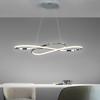 Modern LED Pendant Lamp For Dining Room Kitchen Living Room Bedroom Chandelier Gold Luster Curve Design Suspension Lights