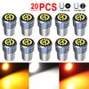 2/4/6/8/10/20 PCS P21W 1156 BA15S 1157 BAY15D LED Bulbs For Car Turn Signal Parking Brake Lights 12V -15SMD White Amber Red