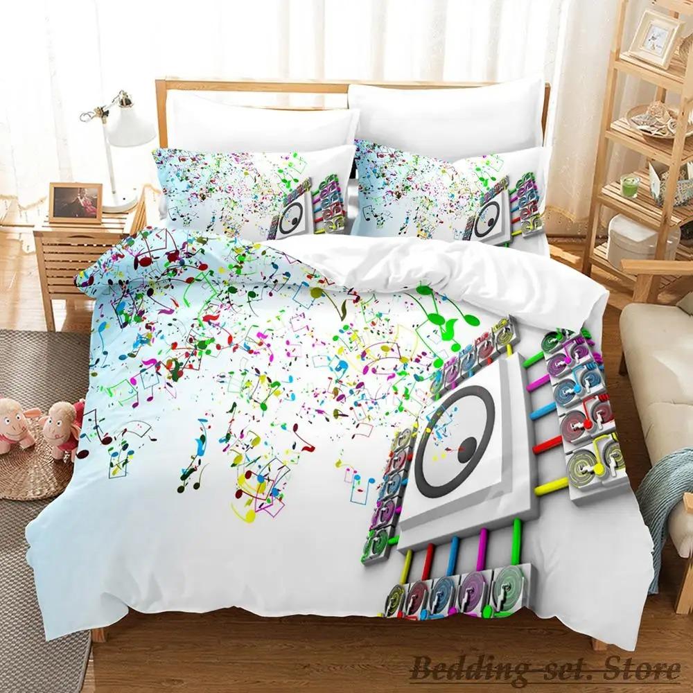 

Comfortable Anime Print Bedding Set With Duvet Cover And Pillowcases Single Twin Full Queen King Sizes For Adults And Kids 70x133cm 2pcs