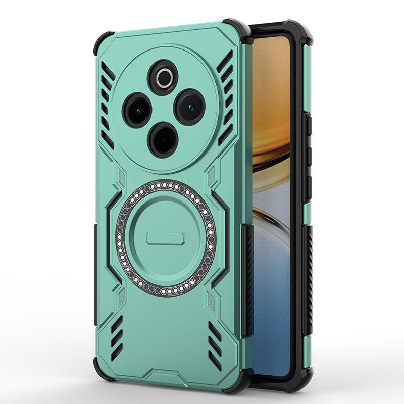 Suitable for Samsung A06A16A26 Mobile Phone Case Hollow Heat Dissipation Magnetic Absorption Samsung S25edge Four Corner M56 Airbag A35