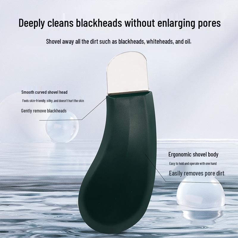 Silicone Sleeve Blackhead Scraper and Facial Acne Cleaning Tool