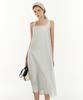 MARIE CLAIRE Neck Shirred Sleeveless Dress (Mofbop08Miv)
