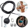 Fitness Pulley Cable Cable Pulley Attachments with Ball Steel Wire Rope Adjustable Gym Replacement Cable Heavy Duty for Workout