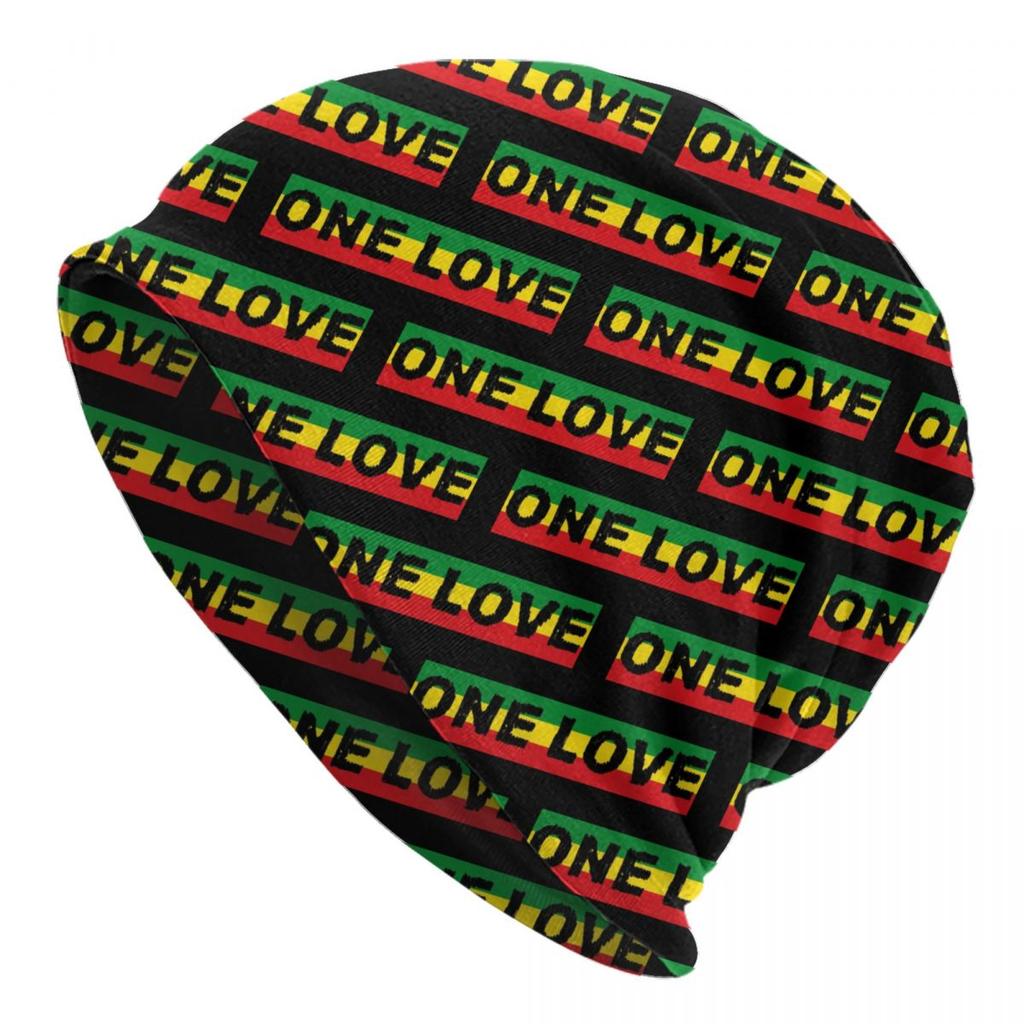 Custom Jamaica Rasta Lion Skullies Beanies Caps Unisex Winter Warm Knit Hat Reggae Jamaican Flag Bonnet Hats Outdoor Ski Cap