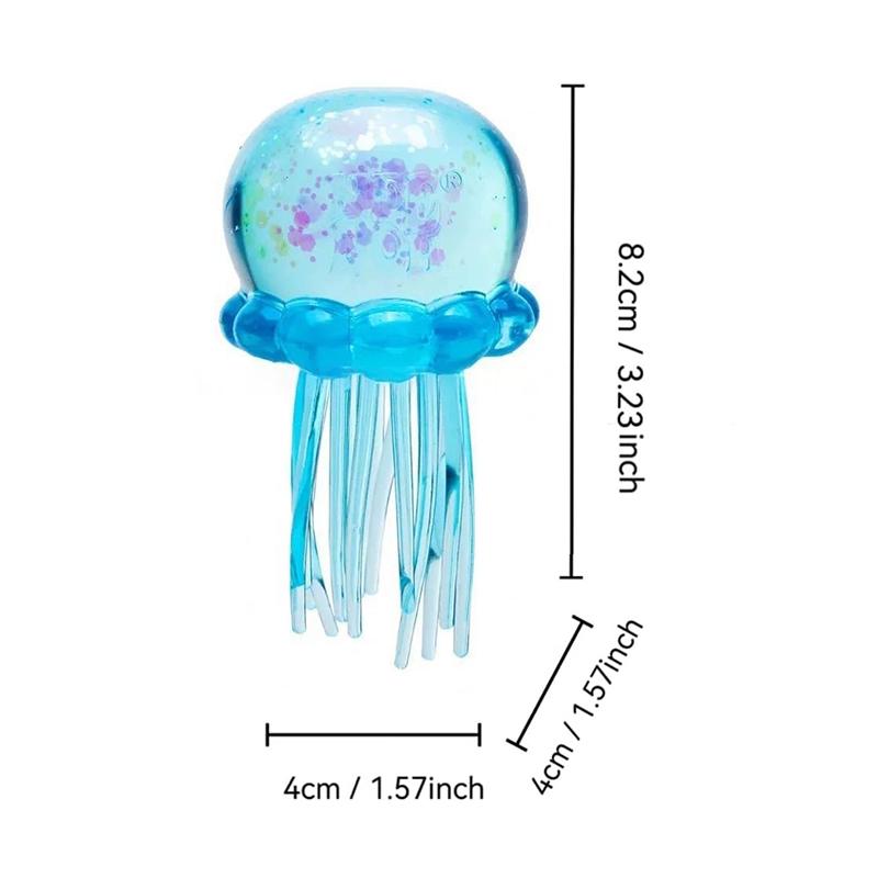 Nee Doh Jelly Hops Oktopus Fidget Spielzeug Squishy Wasser Weich Stressabbau Ornament für Zuhause Kinder Basteln