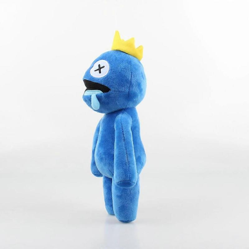 30cm Ro-blox Rainbow Friends Plush Toy Cartoon Game Character Doll Kawaii Blue Monster Soft Stuffed Animal Toys For Kids Fans