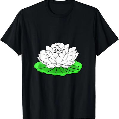 Water Lily Flower Water Lilies Lover - Just Really Like T-Shirt