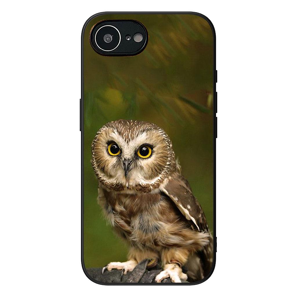 Cover for Xiaomi Poco F7 F6 F8 Ultra F5 X7 X6 X5 X3 NFC M7 M6 Pro C85 C75 C65 C71 C61 Phone Case Bird Owl Wallpaper