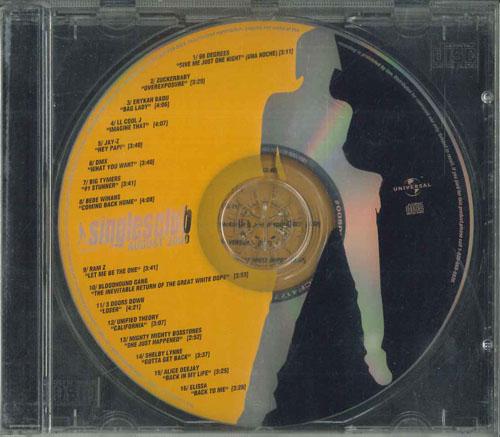 CD РАЗЛИЧНЫЕ Single Club Август 2000 UMCF41772 UNIVERSAL MUSIC 2000 Канада Рок Б/у