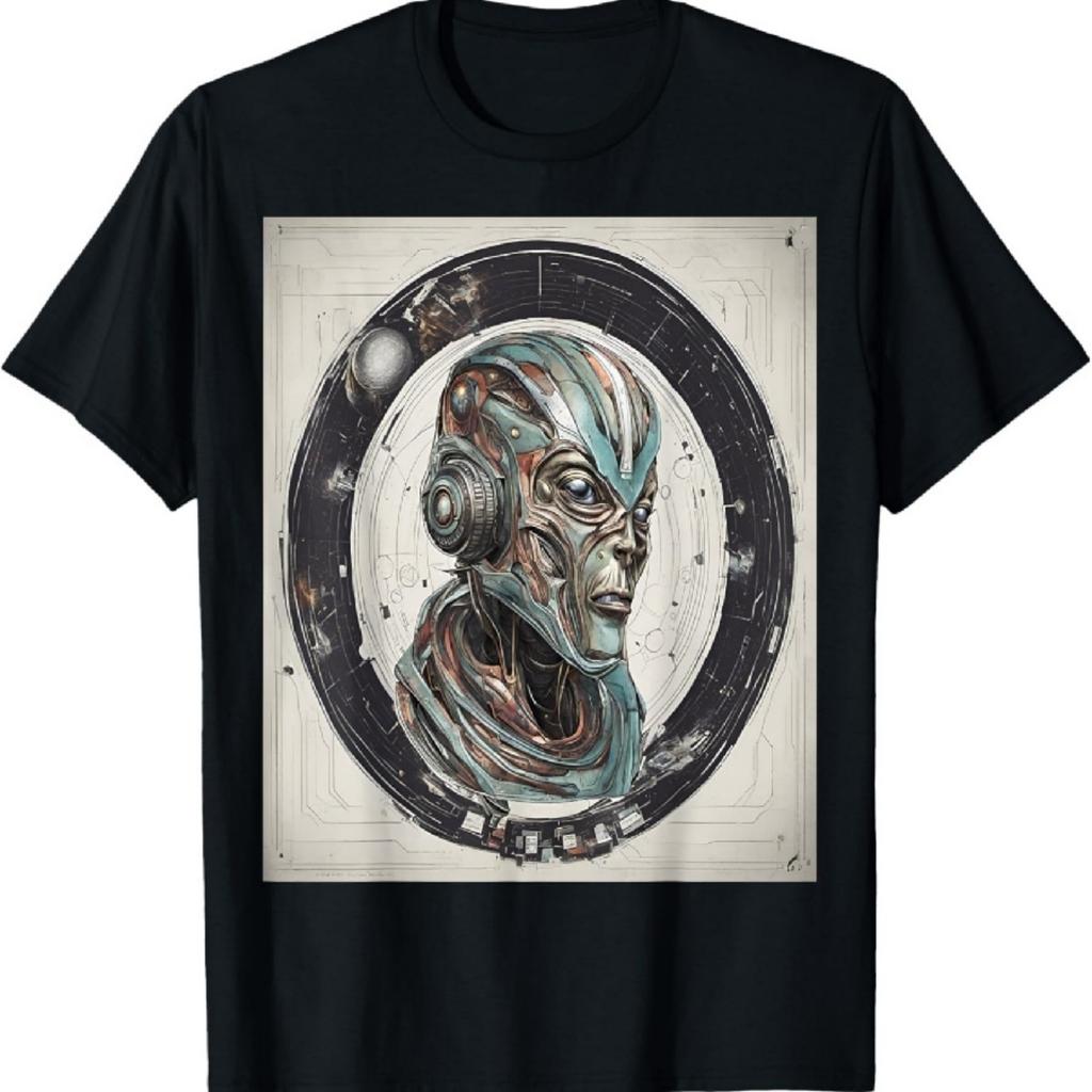 Interstellarer Alien-Diplomatenbesuch T-Shirt