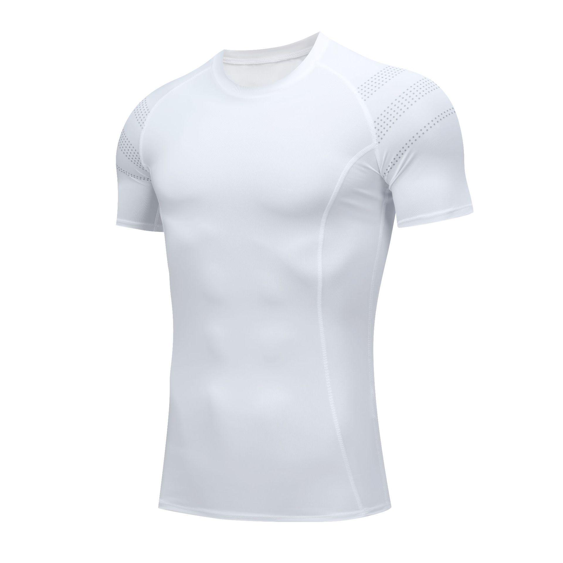 

Men s Quick-Dry Elastic Sports T-Shirt for Basketball, Football, Running, and Training 3XL
