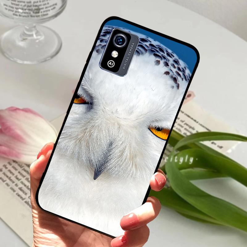 Hüllen Für ZTE Blade L9 L 9 Niedliche Cartoon Bemalte Stoßfeste TPU Handy Rückseite Für ZTE BladeL9 Hülle Schale Weiches Silikon Capa