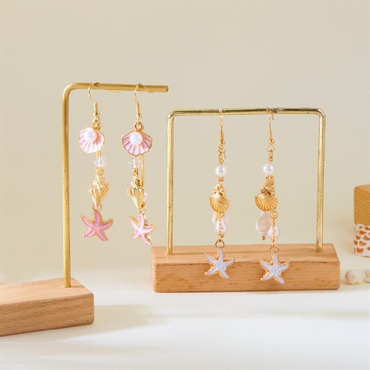 Nauticals Inspire Shell Shape Earrings Jewelry With Secure Hook Closure Comfortable Designs for Special Occasions