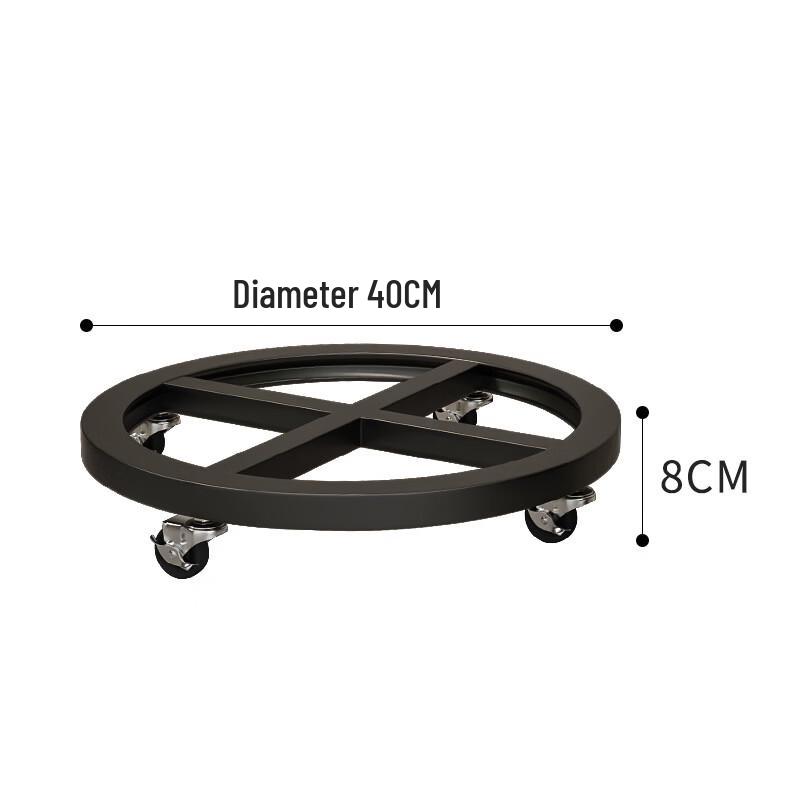 Chuangchuang Jingpin HC Round Mobile Flower Pot Tray