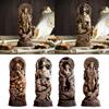 Harz Wikinger Mythologie Figuren Odin/Thors/Loki/Freyja Statue Skandinavische Pantheons Schmuck Norsische Götter Figuren