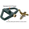Zinc Zinc Zinc Alloy Construction Garden Hose Sprinkler Oscillating Sprinkler  Yard Sprinkler