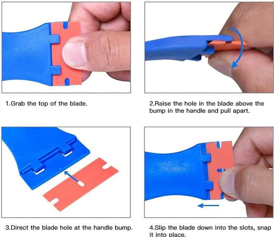 Household Cleaning Shovel Glue Removal Scraper Plastic Glass Removal