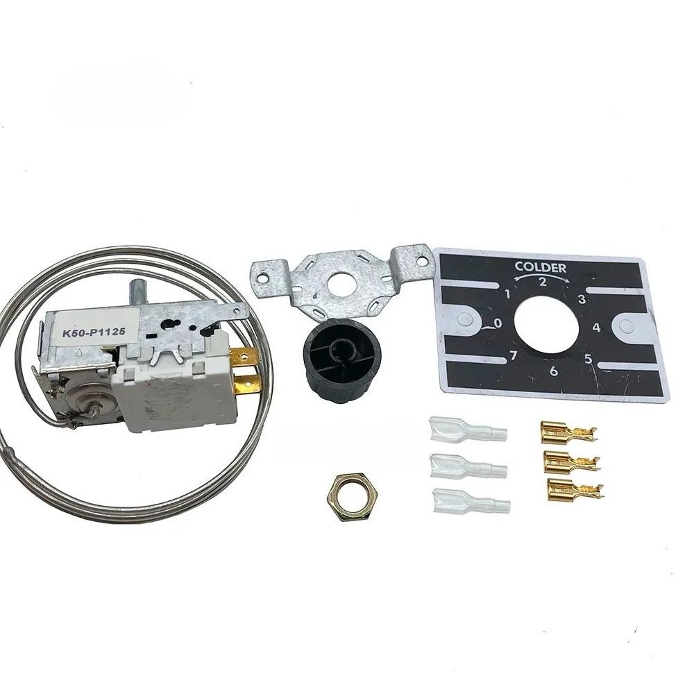 Freezer Temperature Control Switch K59 K50 K54 K56 K60 K5 2 Pin K50-P1125 Thermostat For A10-1052 A10-1053 Replacement