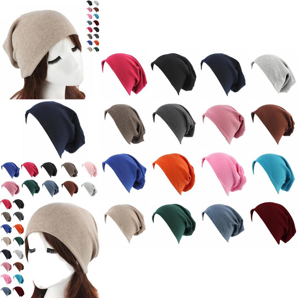 Women Mens Beanie Hat Oversized Slouch Winter Ski Hiphop Skull Knitted Hat Cap