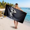 Large Beach TowelTerrifier Art the Clown Soft Absorbent Towel Beach Bath Home Use