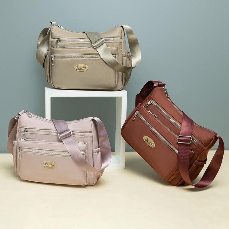 Women's Nylon Bag Large Capacity Shoulder Bag Mother Bag Crossbody Bag