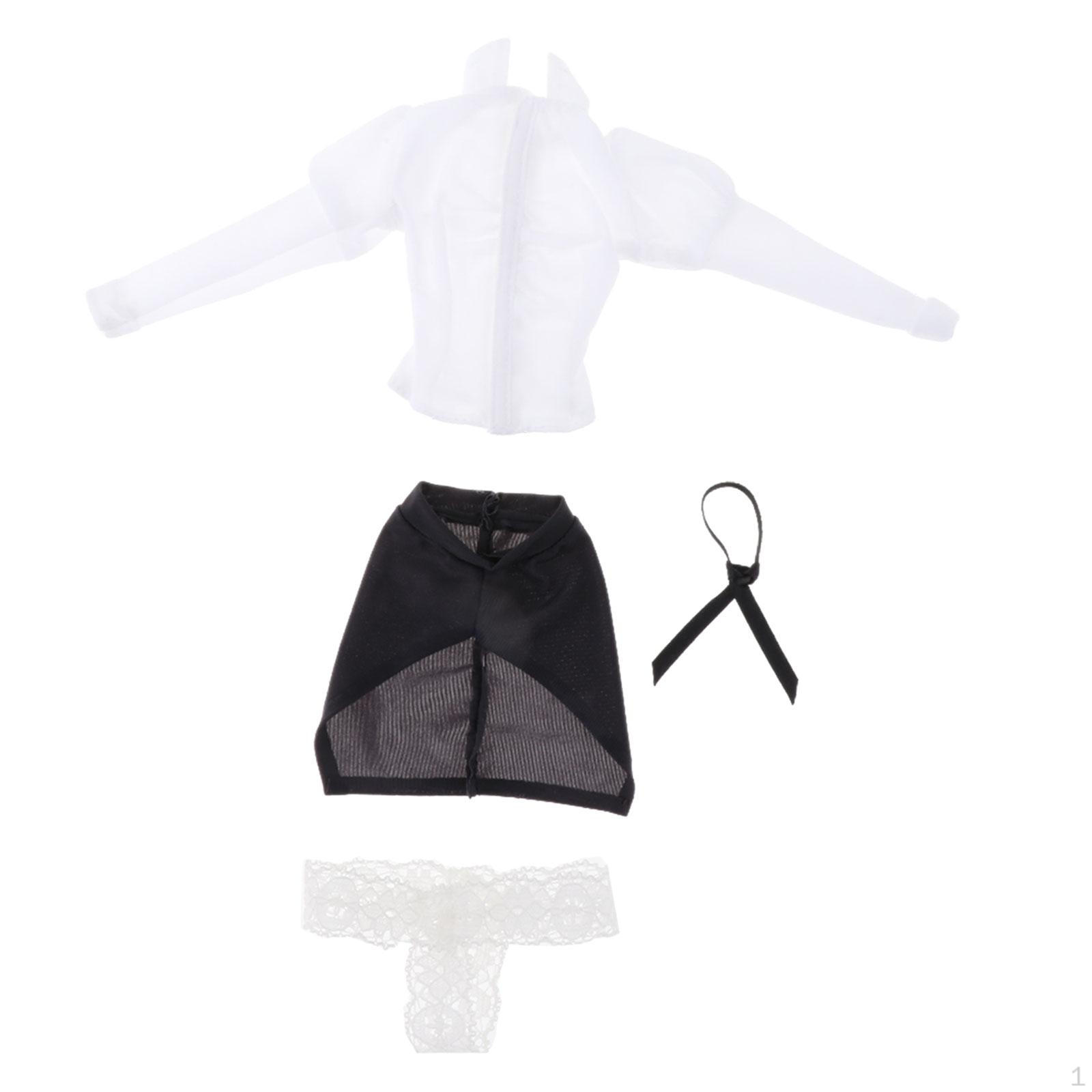 

Набір колекційних фігурок жіночого лялькового одягу 1/6 для 12 дюймів темно-сірий