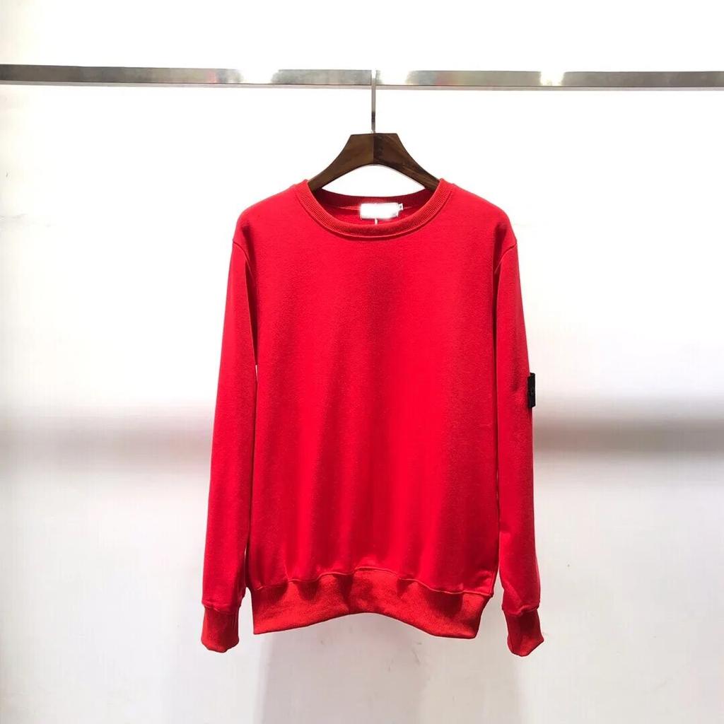 2024 Spring Autumn Fashion Y2K Pullover Harajuku Sweatshirt Men Casual All Match Ropa Hombre Pure Cotton Top Solid Male Clothes