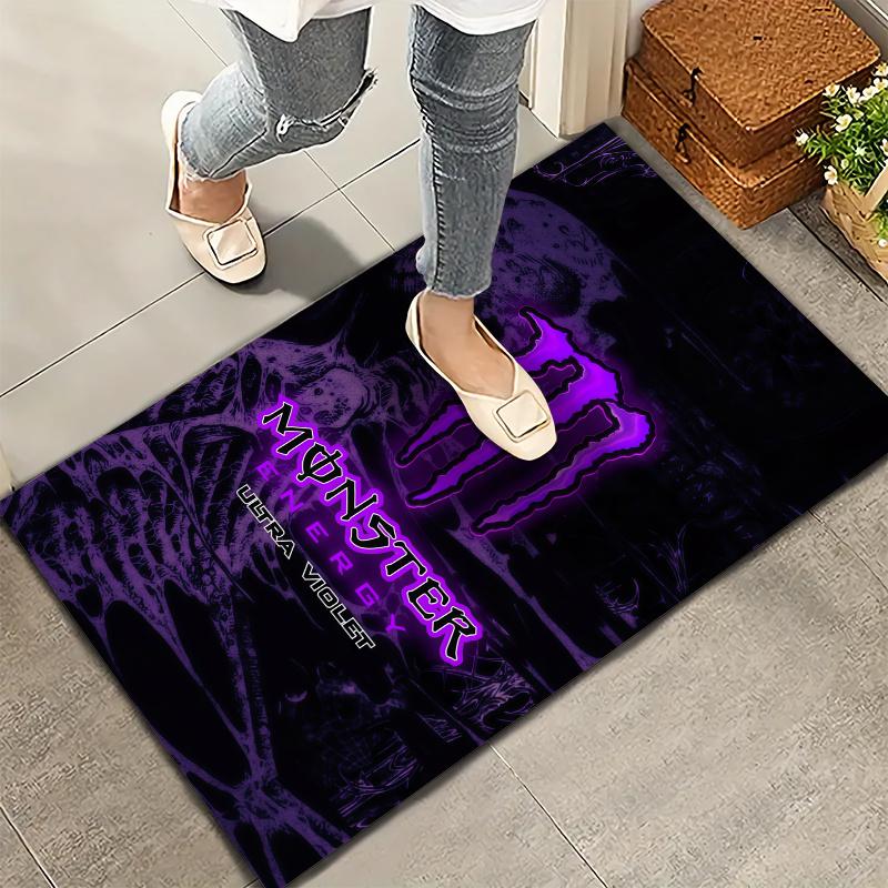 Monster Energy Carpet Rug for Living Room Bedroom Home Sofa Decoration,Kids play Nonslip Floor Mat