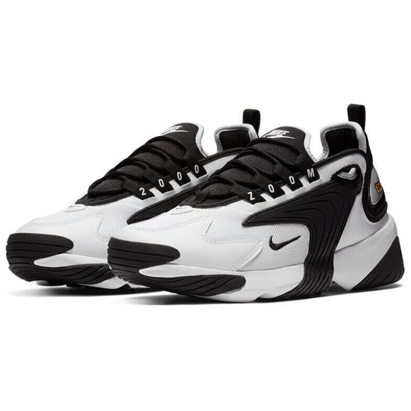 Nike Zoom 2K Low Top Casual Shoes Women's White Black Sneakers Casual A00354-100