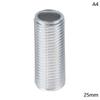 10Pcs M10 Lamp Tooth Tube Internal Hollow Threaded Tube Screw Nut Lamp