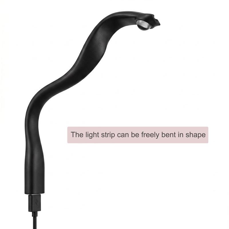 Thin UV Tweezer Lamp: Quick-Drying LED Strip for Beauty Lashes, with Purple Light and Foot Pedal for Eyelash Extension Curing