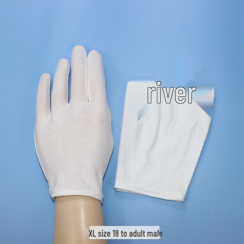 Weiße Kinder-Aufführungshandschuhe - Elastisch und dünn für Jungen und Mädchen vom Kindergarten bis zur Mittelschule